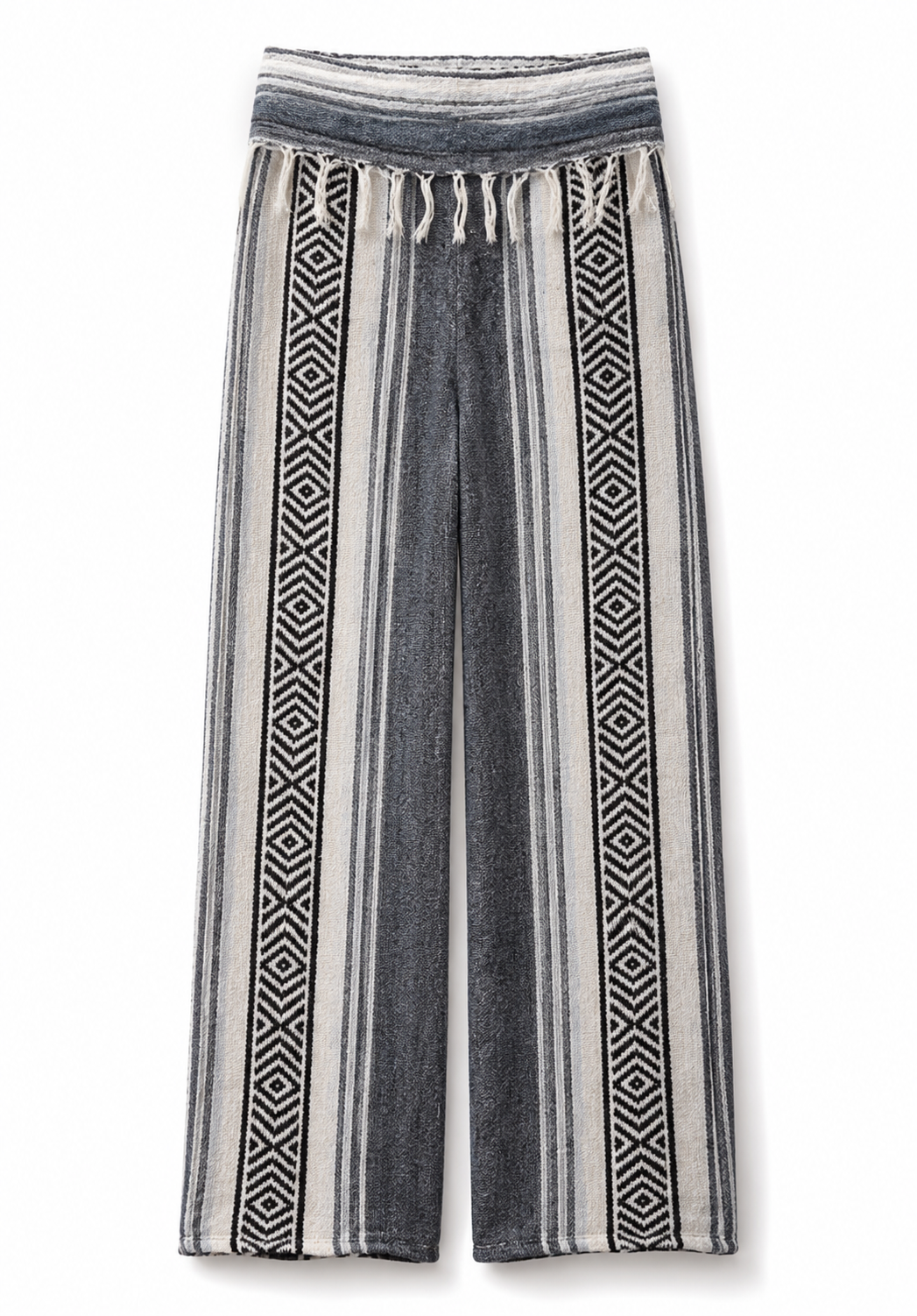 Boho Wide-Leg Pants